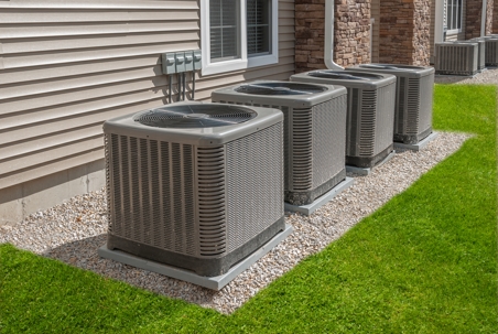Set of AC units.